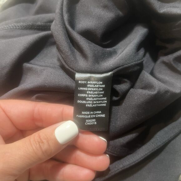 House of Harlow 1960 Black Bodycon All-In-One Bodysuit Womens Size XS - Picture 8 of 11